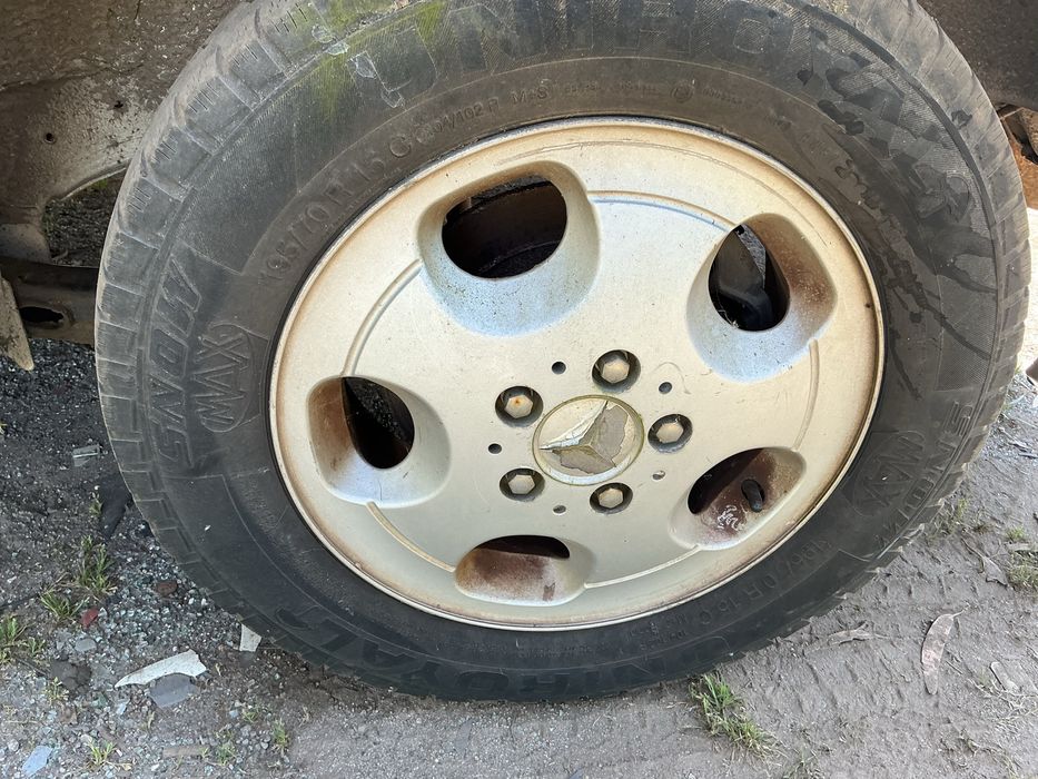 CONJUNTO DE JANTES MERCEDES VITO 5X112 R15