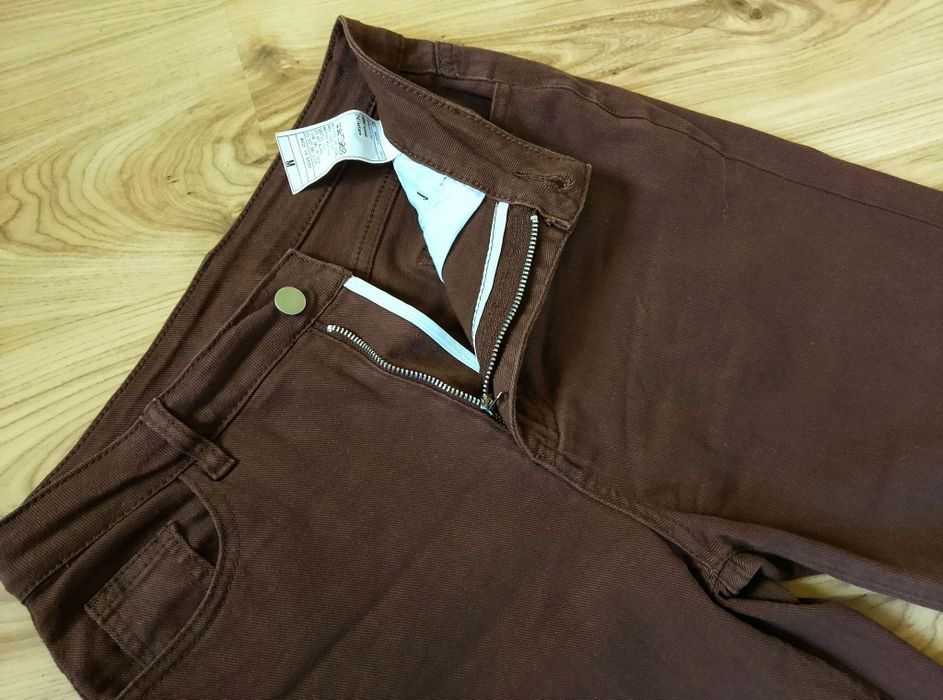 Spodnie jeansowe szerokie rozmiar M