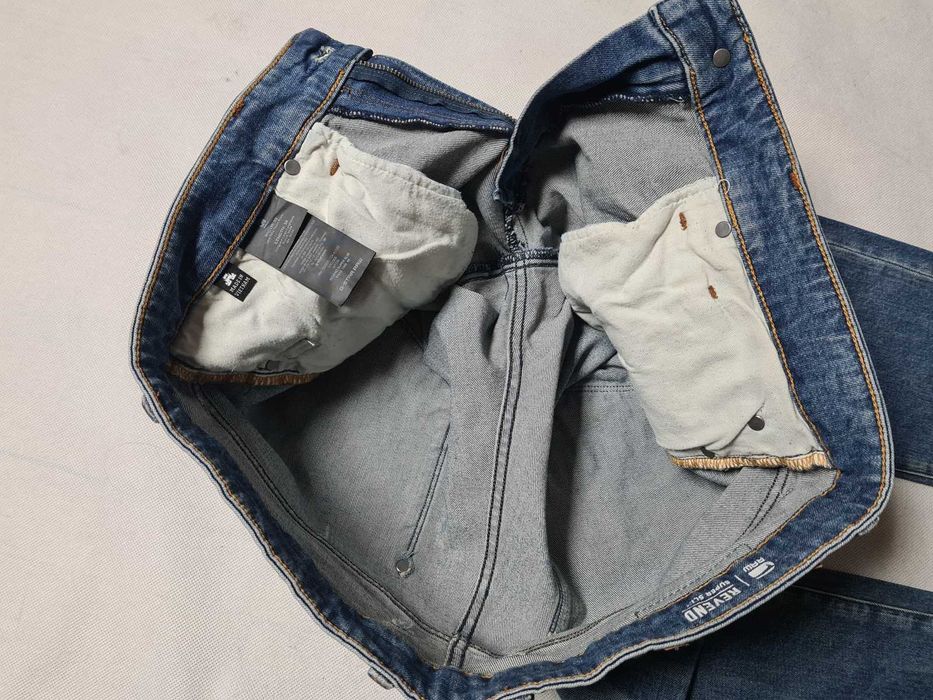 G-STAR RAW - REVEND SUPER SLIM roz. W33L34 (34X34) pas 92 cm IDEAŁ