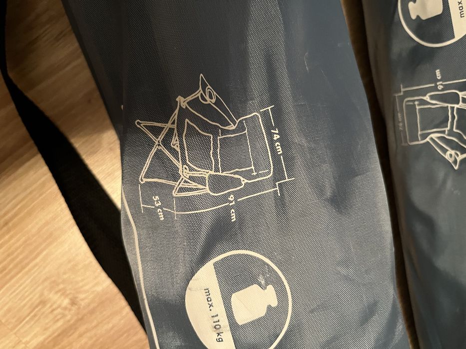 Krzesła campingowe nowe