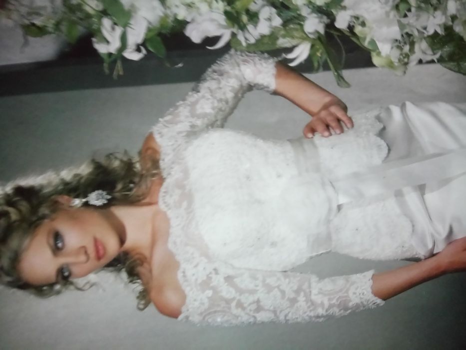 Suknia ślubna rozm. 40 syrenka