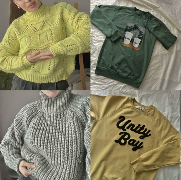 Набір светр свитер кардіган кардиган лонг лонгслив блуза