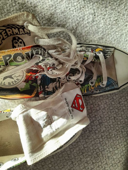 Buty trampki, tenisówki wysokie Convers TM&DC Komiks  SUPERMAN roz. 41