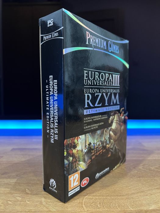 Europa Universalis III 3 + Rzym (PC PL 2009) wydanie Premium Games