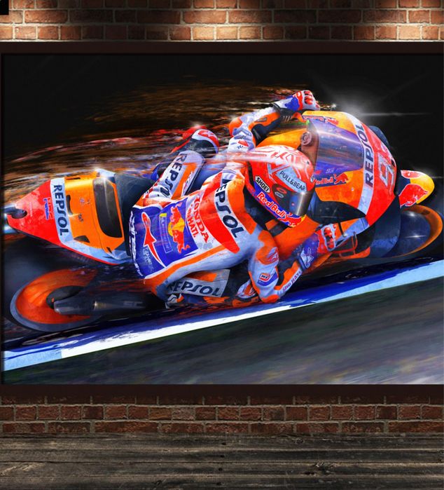 Moto GP quadros Lindissimos