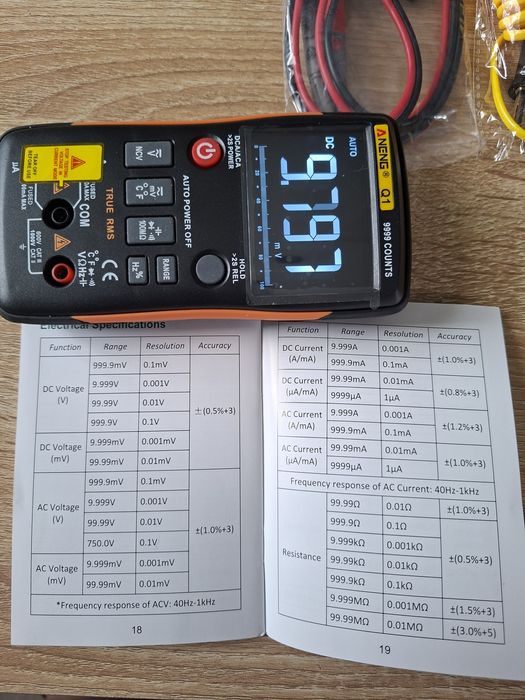 Multimetr Aneng q 1