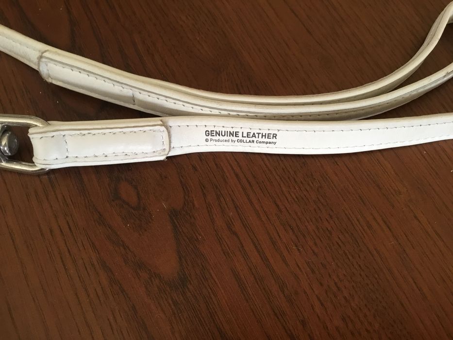 Фирменный поводок для собак натуральная кожа