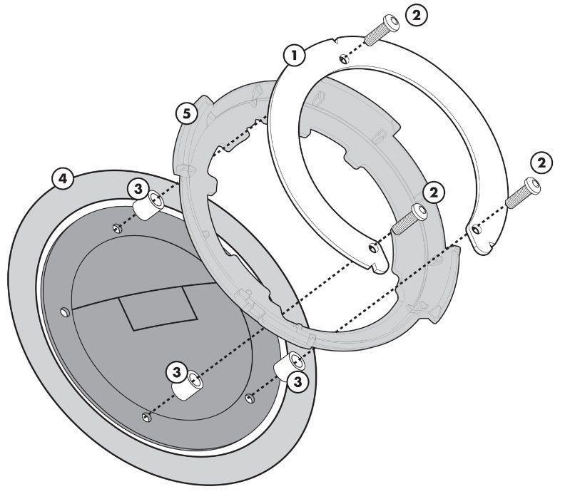 BF08 DUCATI mocowanie tanklock tankbag toreb NOWE