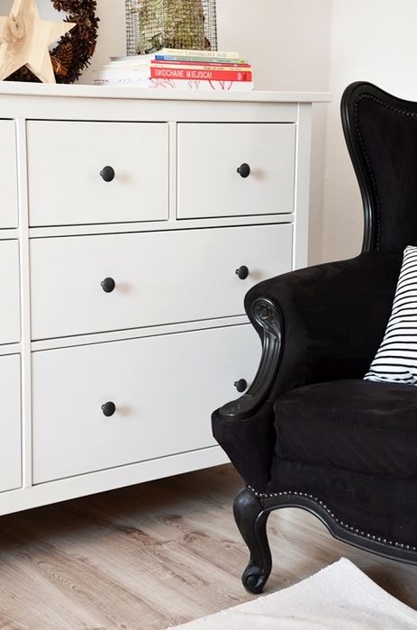 Komoda ikea hemnes biala pojemna szuflady