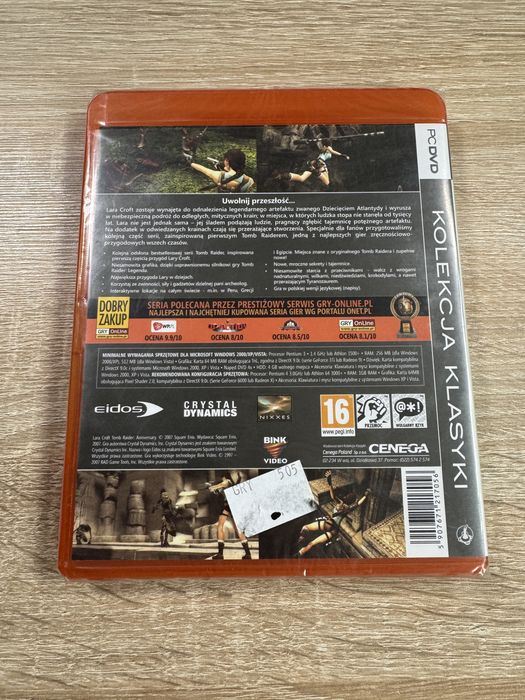 Lara Croft TOMB RAIDER Anniversary - gra PC | Nowa folia