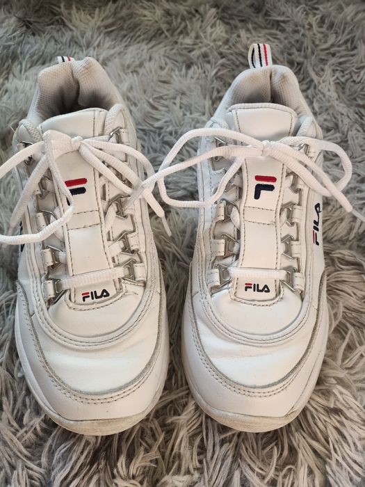 Buty Fila strada low wmn białe 38