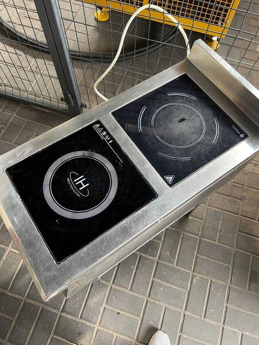 Індукційна плита Tehma 2-х конф. - 3,5 кВт 400х800х850 мм напільна