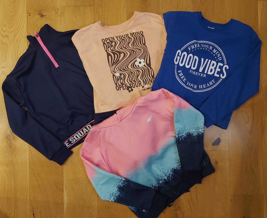 Bluzy dziewczęce roz. 146