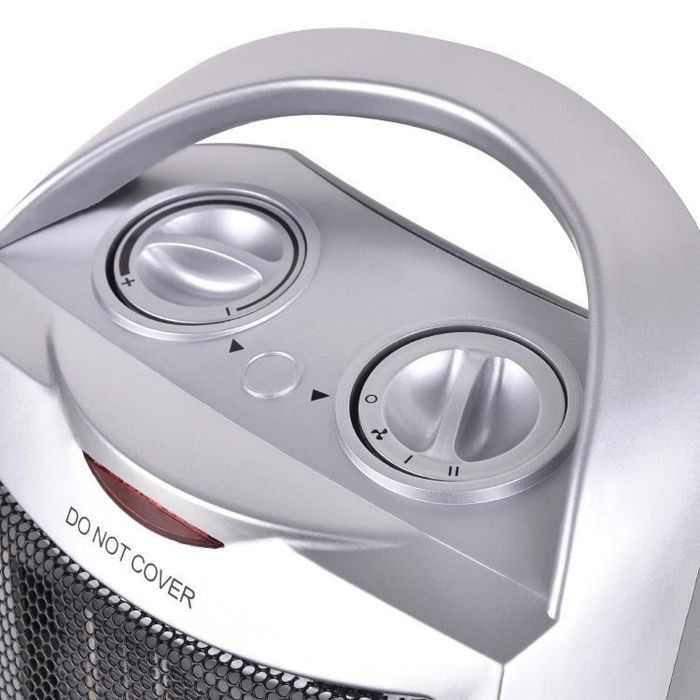 Тепловентилятор, керамічний поворотний Grunhelm