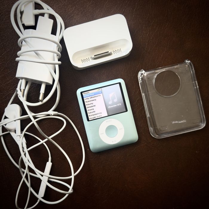 Apple iPod Nano A1236 8GB – niebieski/ Oryginał! super stan !!!