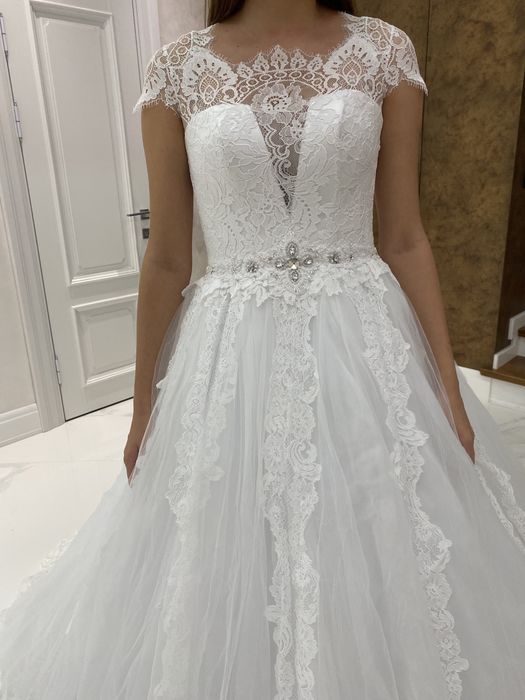 Свадебное платье ,весільне плаття біле  Ira Koval