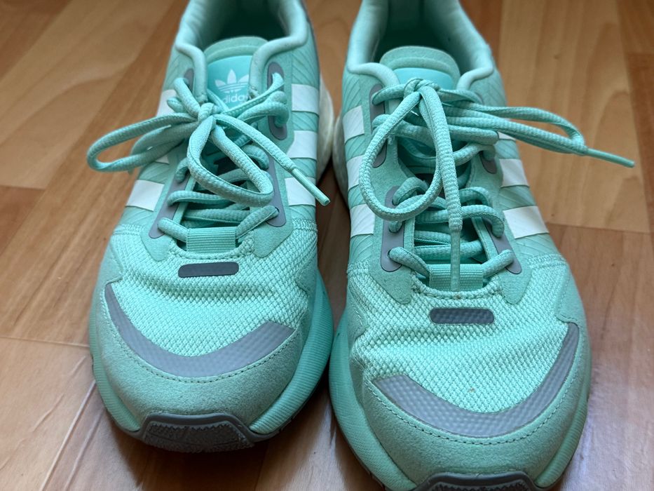 adidas ZX 1K Boost 'Bold Logo Graphic - Clear Mint'
