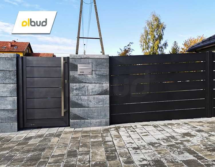 Bloczki ogrodzeniowe KOST-BET MEDIUM 80cm gładkie - Pasłęk kurier