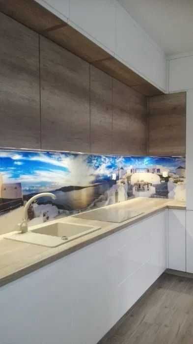 Panel szklany UV dekor do kuchni szkło panele szklane Grafika Lacobel