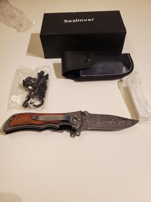 Nóż taktyczne z krzesiwem Sezliver