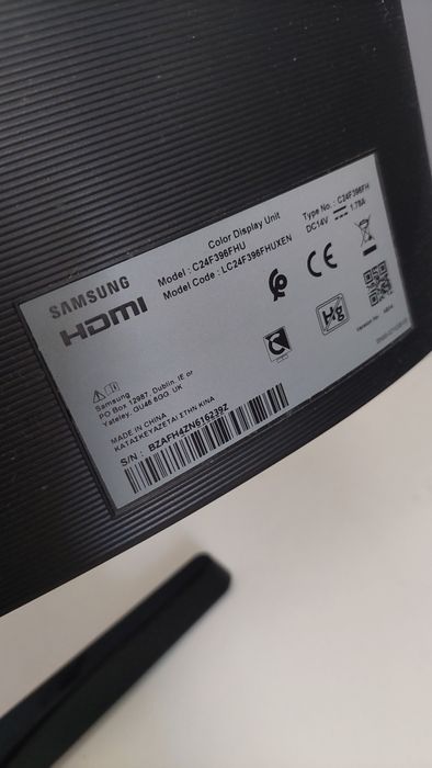 Monitor Curvo Samsung 24""
