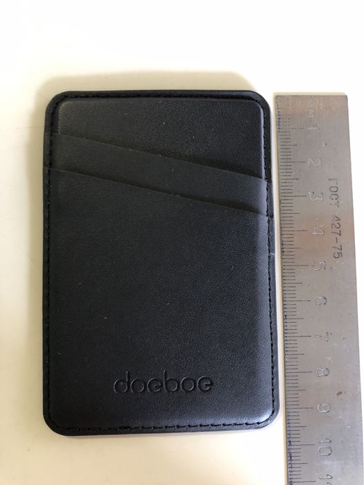 Шкіряний магнітний гаманець для карток