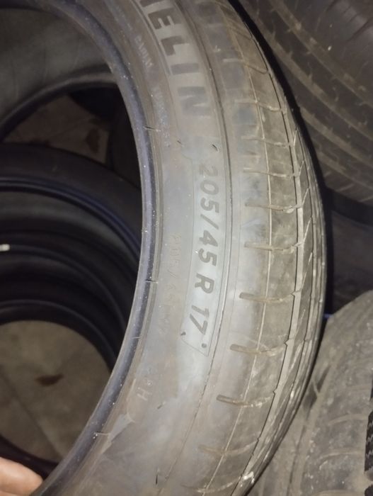 Opony 205/45R17 Michelin 2023 jak nowe