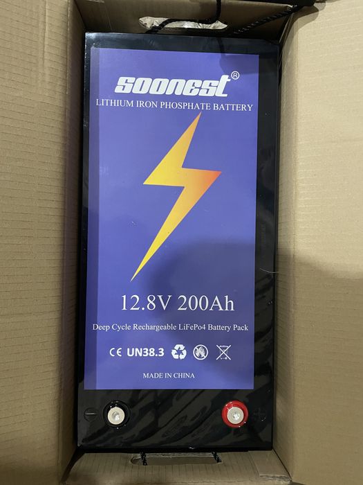 Аккумулятор LiFePO4 Soonest 12.8V 200Ah (2560Wh)