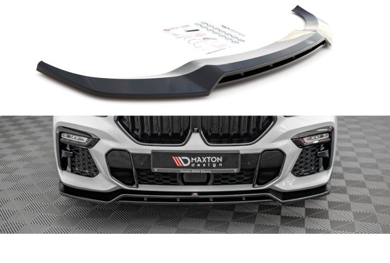 SPOILER / LIP DIANTEIRO V2 PARA BMW X6 PACK M G06 2019-2023