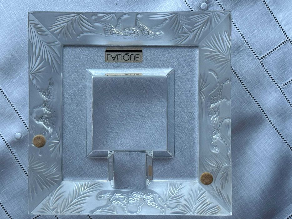 Cristal Lalique France – Cinzeiro Série Jungle