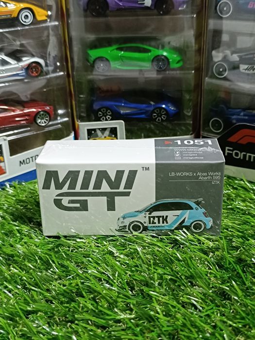 Mini GT LB-Works × Abas Works Abarth 595 lZTK