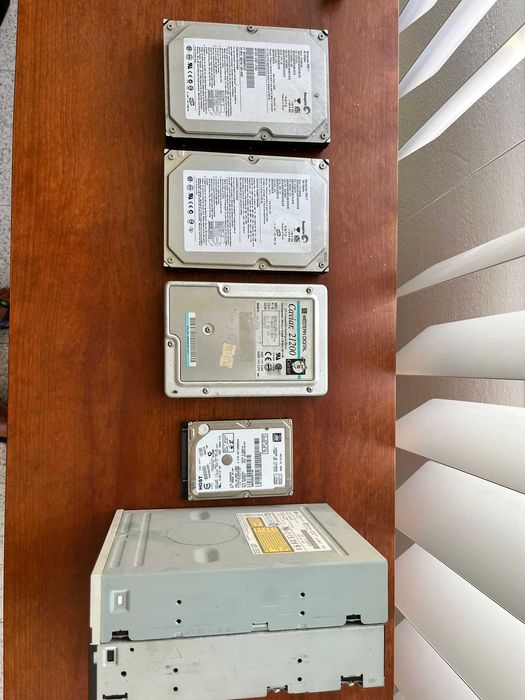 Lote componentes antigos