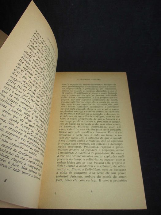 Livro É Proibido Apontar José Rodrigues Miguéis 1ª edição 1964