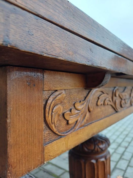 Stół antyczny rokładany antyk vintage