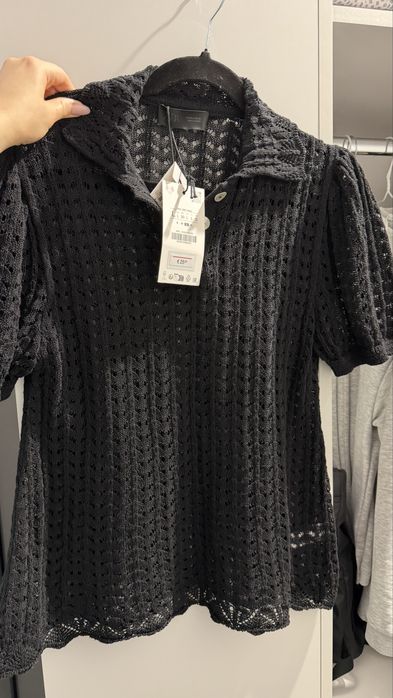 Кофта, поло, блуза з коротким рукавом  Zara