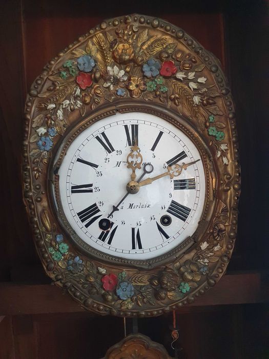 Antyczny francuski zegar stojący Comtoise