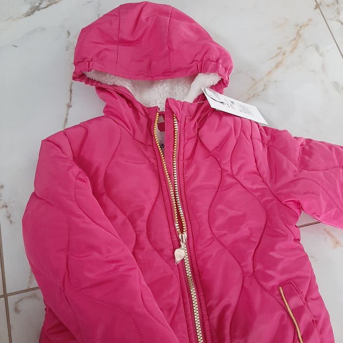 Nowa kurtka 98 5.10.15 dla dziewczynki różowa