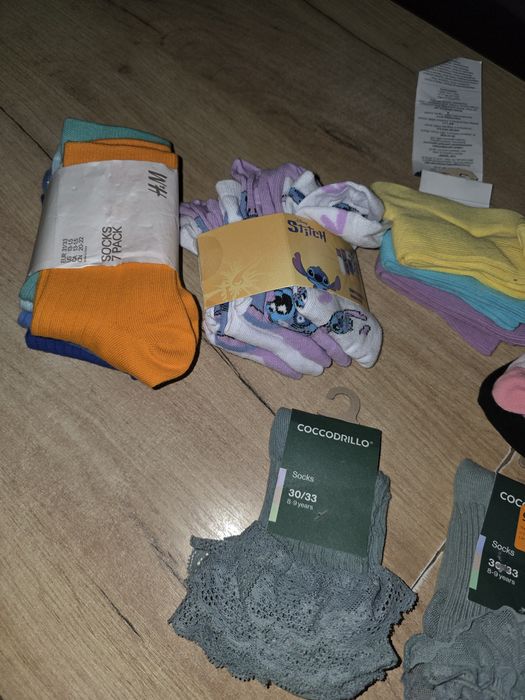 26 par nowych skarpetek Coccodrillo,  hm 30/33