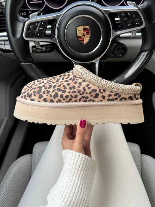 Уггі UGG Tasman Platform Leo premium угги натуральні з хутром осінні/зимові | Угги натуральные жіночі
