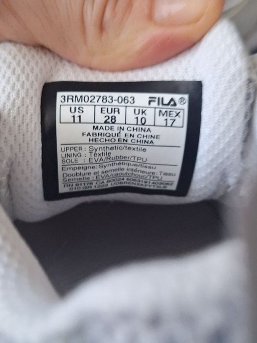 Текстильні кросівки сіточка Fila