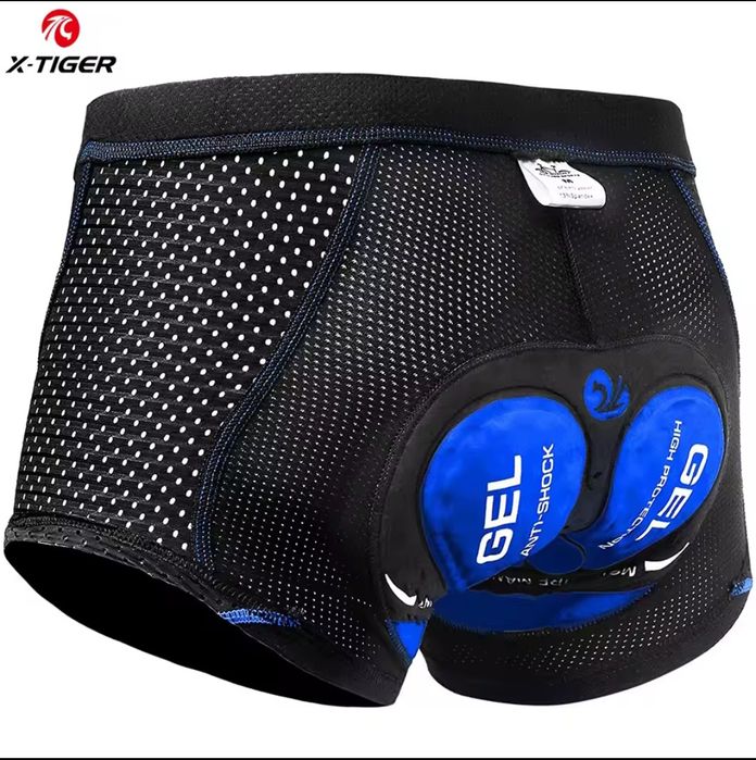 Boxer ciclismo acolchoado com GEL / Calções de ciclismo