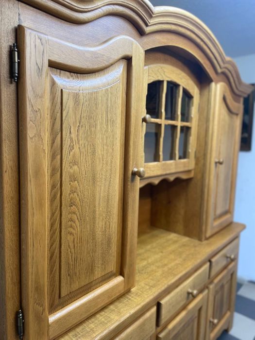 Сервант вітрина буфет дубовий масив 1698