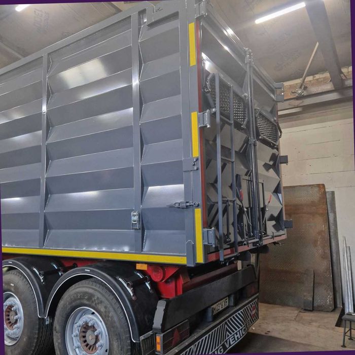 НОВЫЙ зерновоз-самосвал Kogel Saf от производителя, полуприцеп