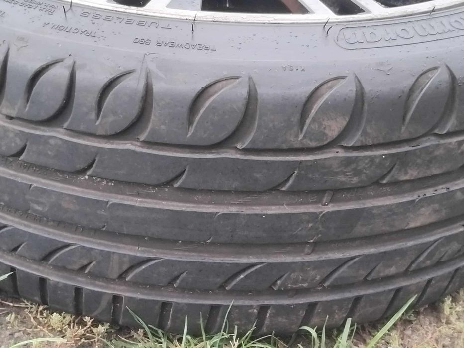 Felgi + opony 18x225x40 VW Passat B5 B6 B7