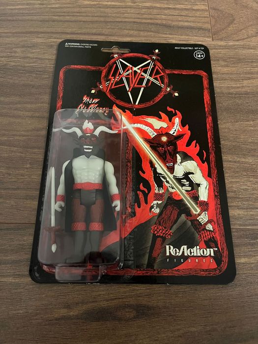 Conjunto 5 figuras Slayer ReAction - Novas e seladas