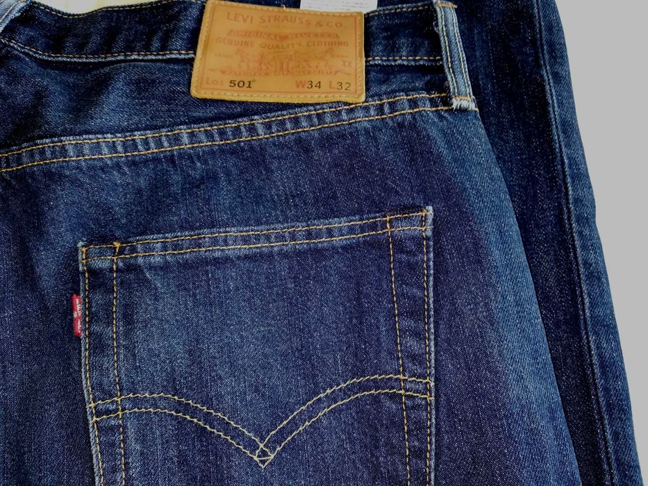 Джинси LEVIS 501 made in Bulgaria  W34 L32