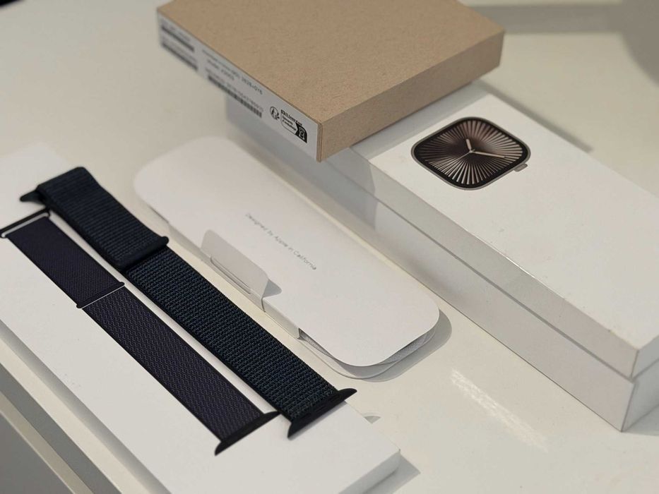 Apple Watch Series 10 (46mm)  Titanium - Naturalny Tytan   NOWY