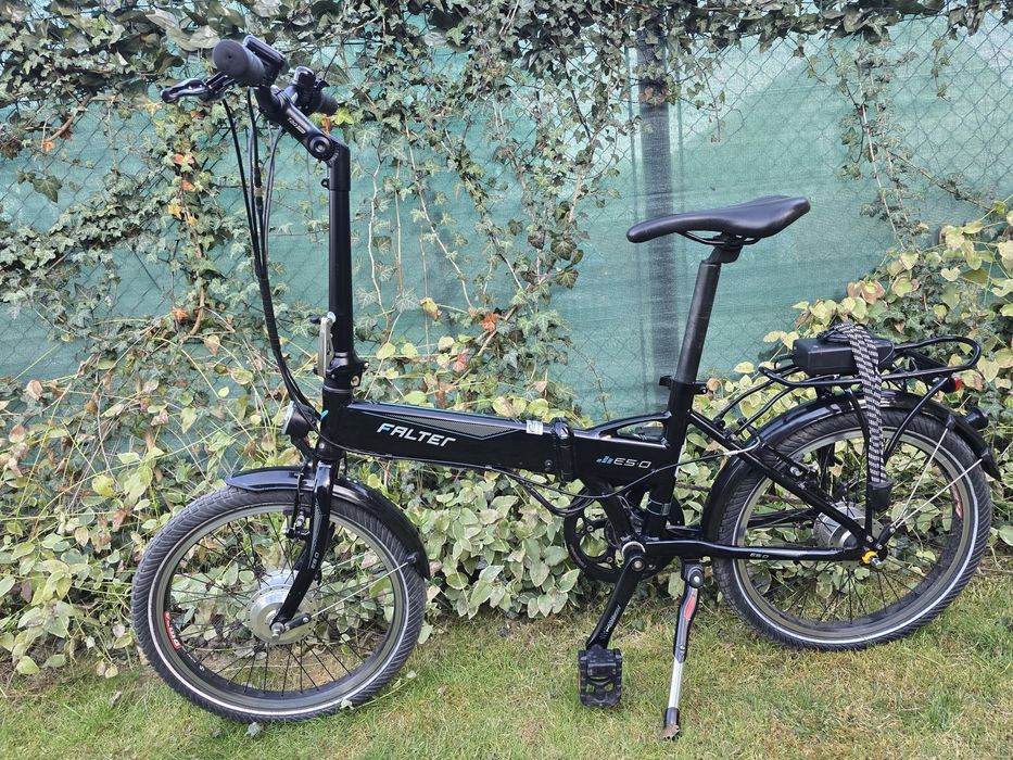 FALTER ES 5.0 - Super lekki składak elektryczny! STAN IDEALNY - TYLKO 62 KM PRZEBIEGU! JAK NOWY!
​Sprzedam fantastyczny rower elektryczny renomowanej