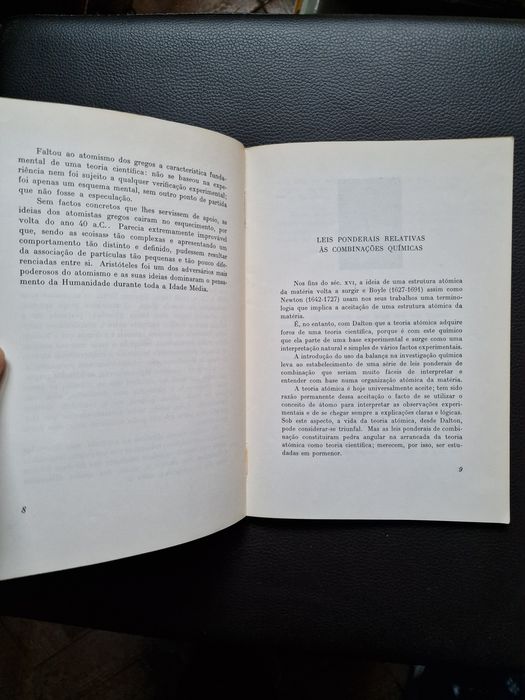 Química Da Teoria Atómica Dalton à Classificação Periódica Mendeleev