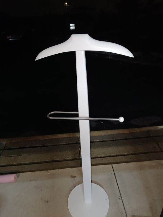 Cabide lacado branco